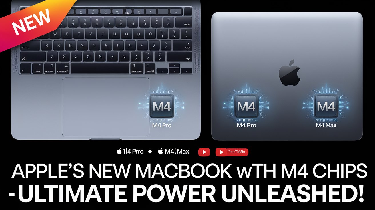 Apple Launches New MacBook Pro with M4, M4 Pro, and M4 Max Chips – Unleashing Unmatched Power and Performance